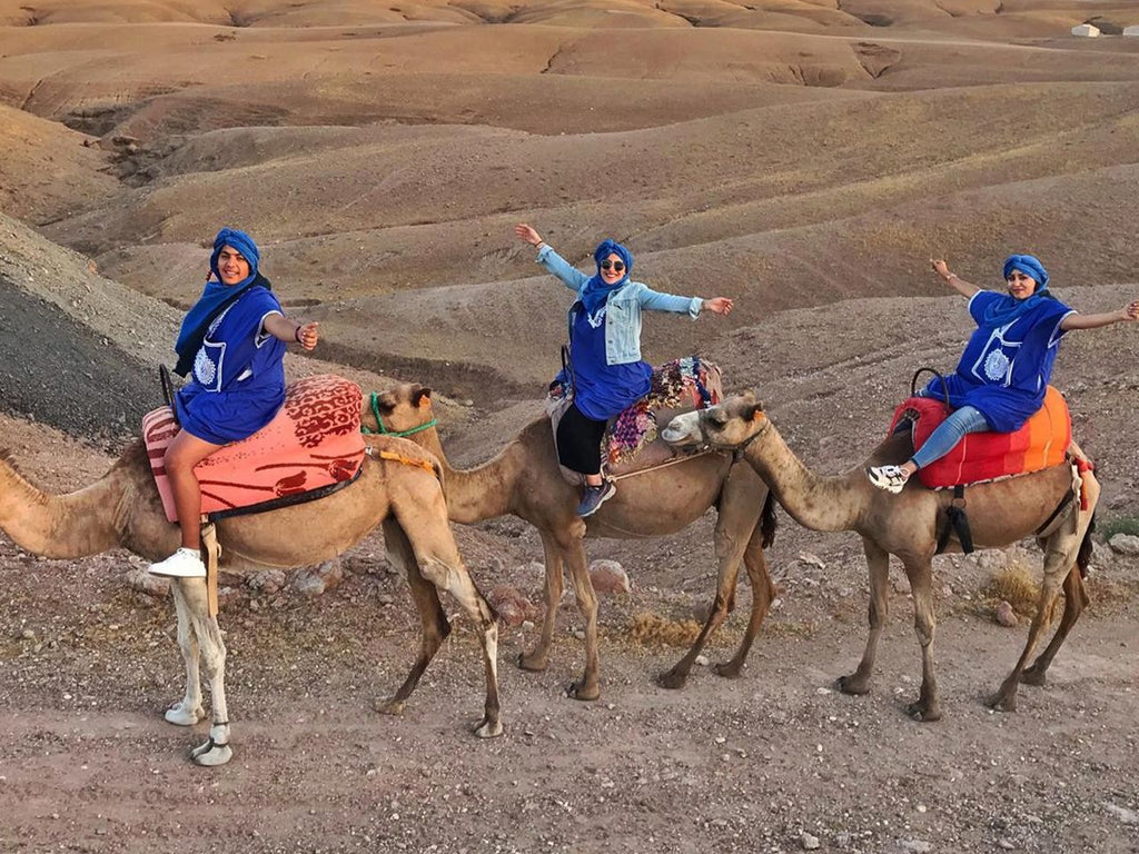 🏜 Évasion au désert d’Agafay – Quad, dromadaire et piscine